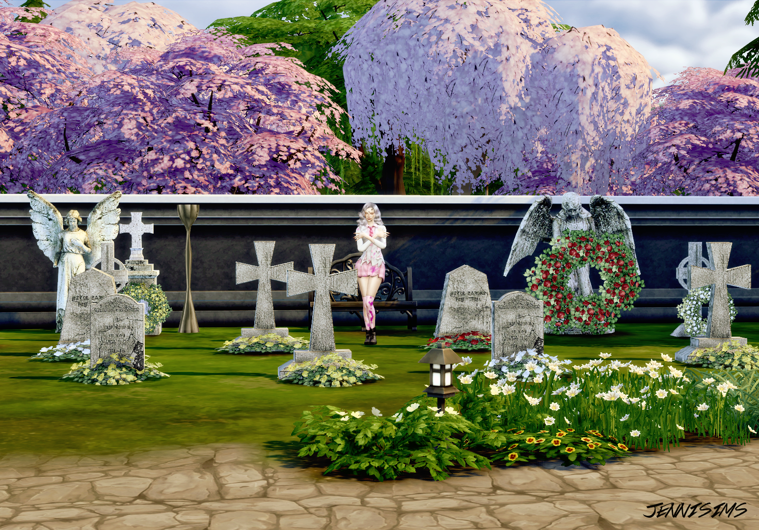 Кладбище в симс 4. SIMS 4 Cemetery. SIMS 4 кладбище. Симс 3 кладбище. Церковь симс 4.
