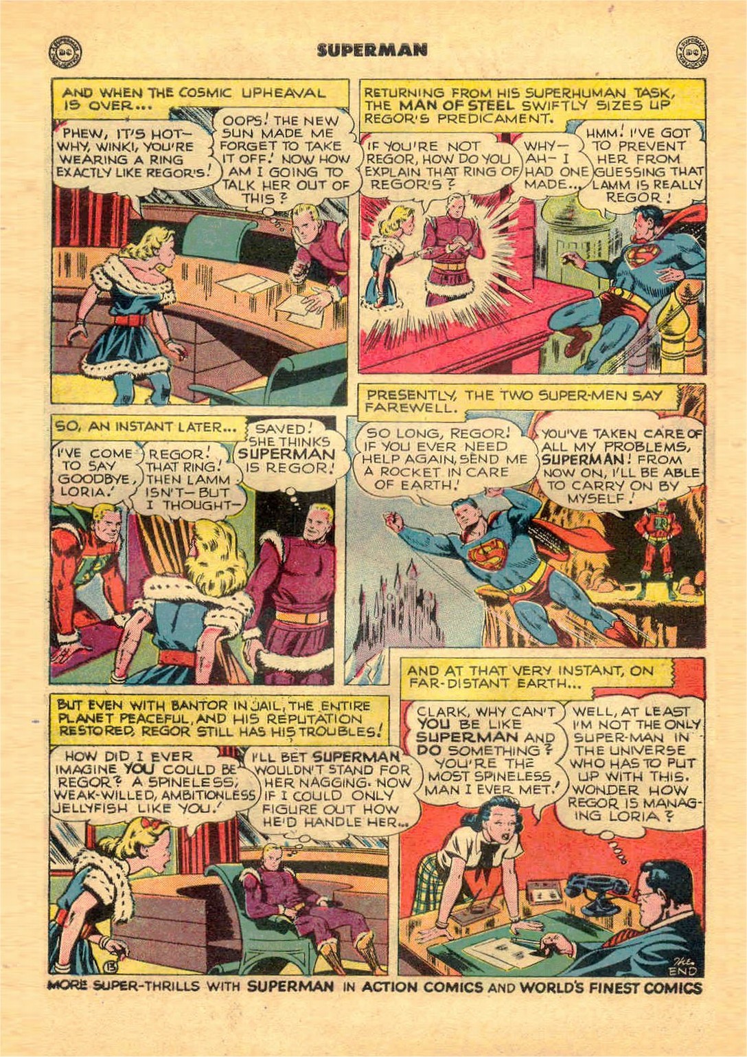 Read online Superman (1939) comic -  Issue #58 - 48