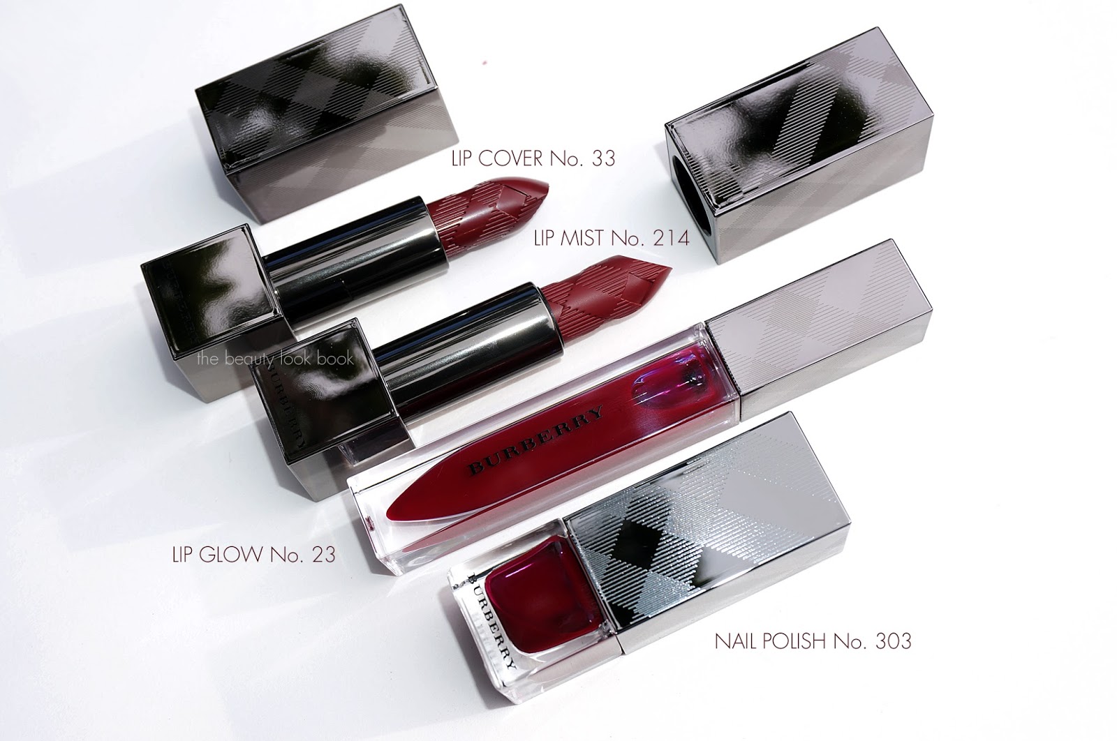 Burberry Oxblood Lip Mist, Lip Cover and Lip Glow - The Beauty Look Book