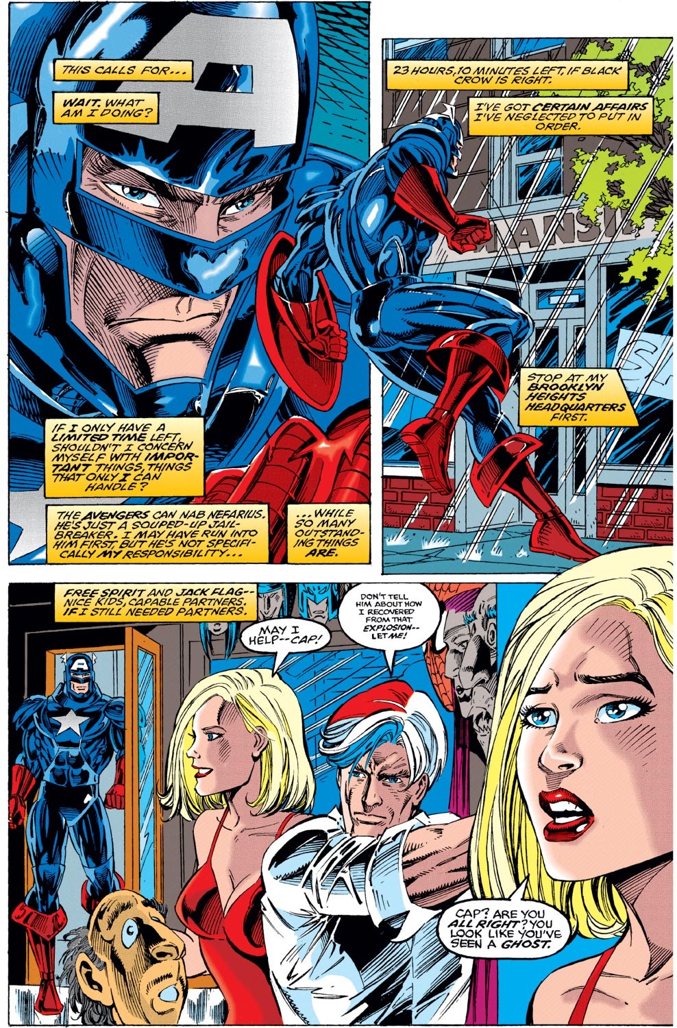 Read online Captain America (1968) comic -  Issue #443 - 5
