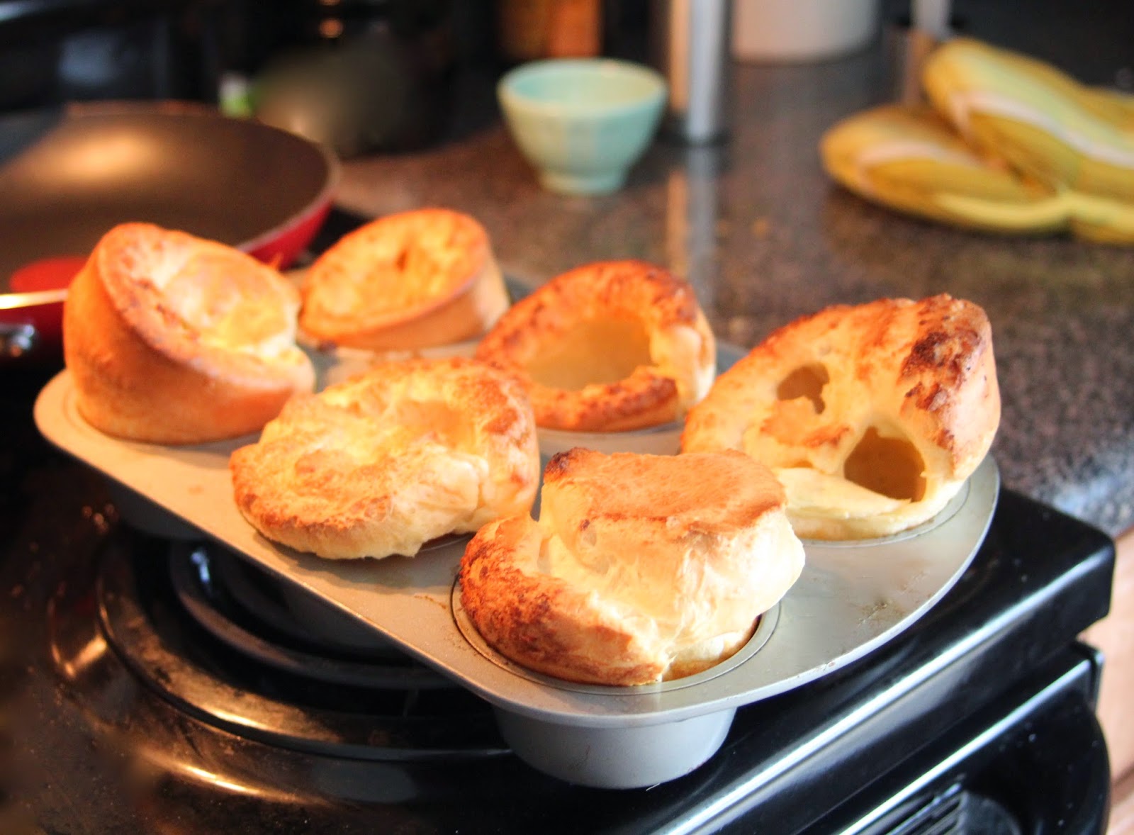 Popovers without a popover pan! The Lavender Apple