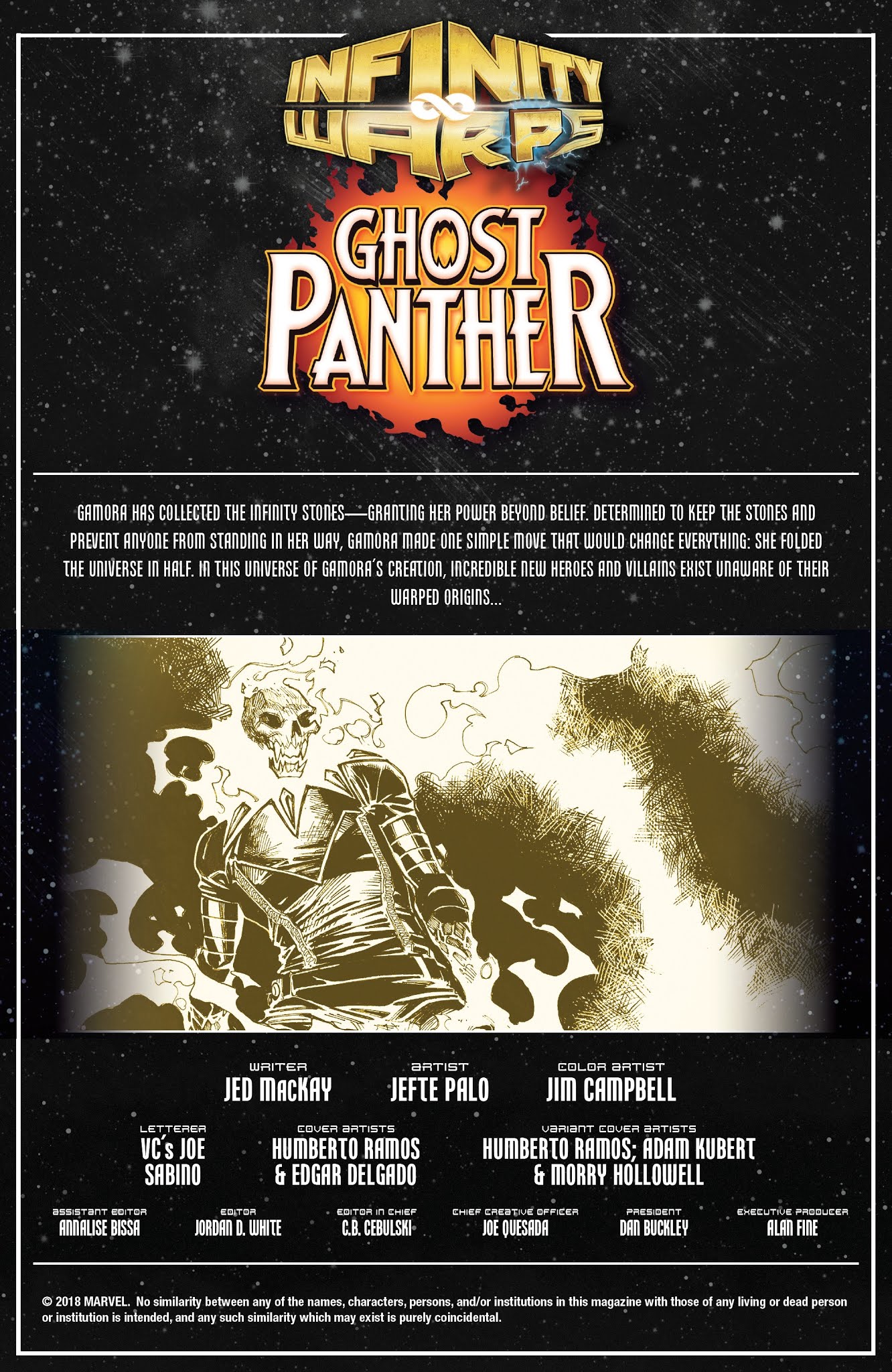 Read online Infinity Wars: Ghost Panther comic -  Issue #1 - 2