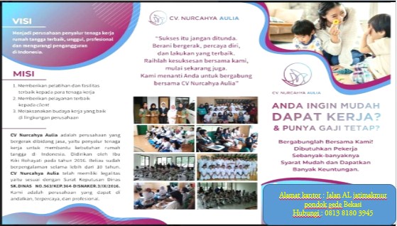 Mas Andri Tlp Wa 0813 8180 3945 Loker Prt Baby Sitter Di Kel Kranji