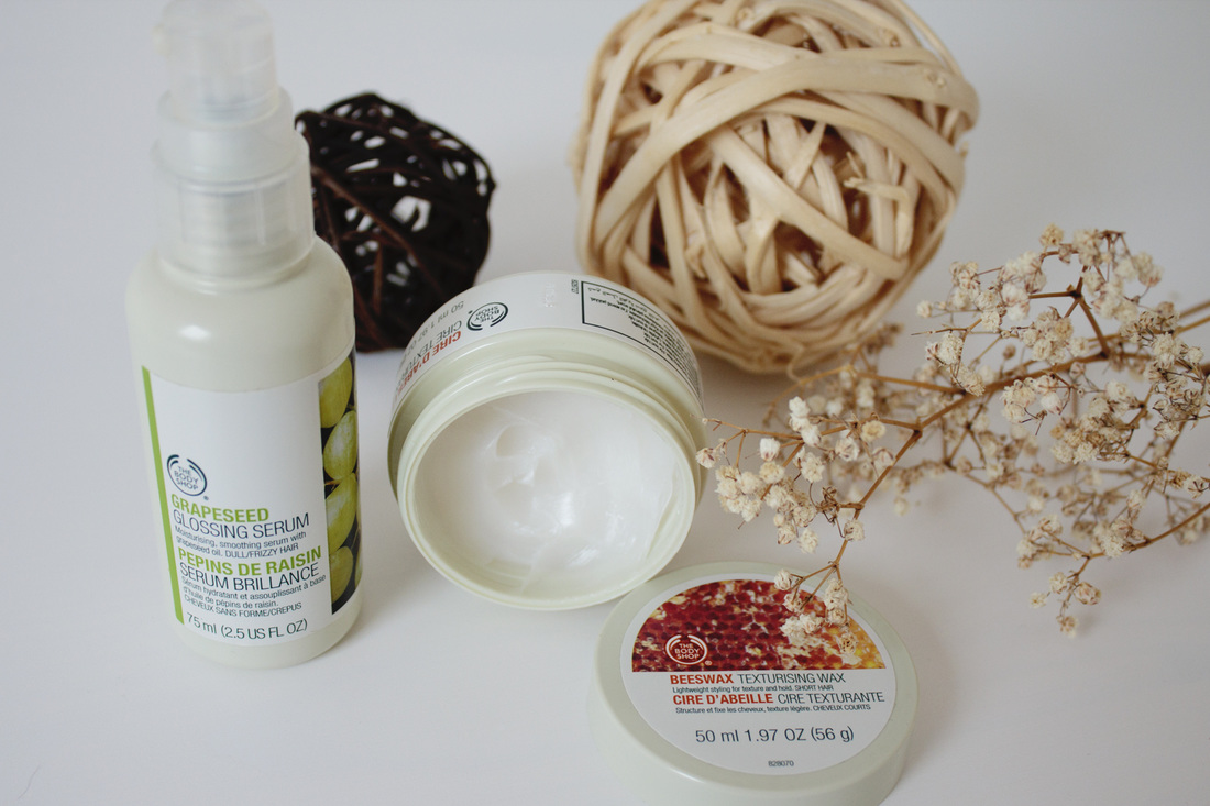 The Body Shop Grapeseed Glossing Serum and Beeswax The Body Shop Grapeseed Glossing Serum and Beeswax