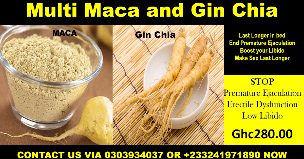 Multi Maca and Gin Chia