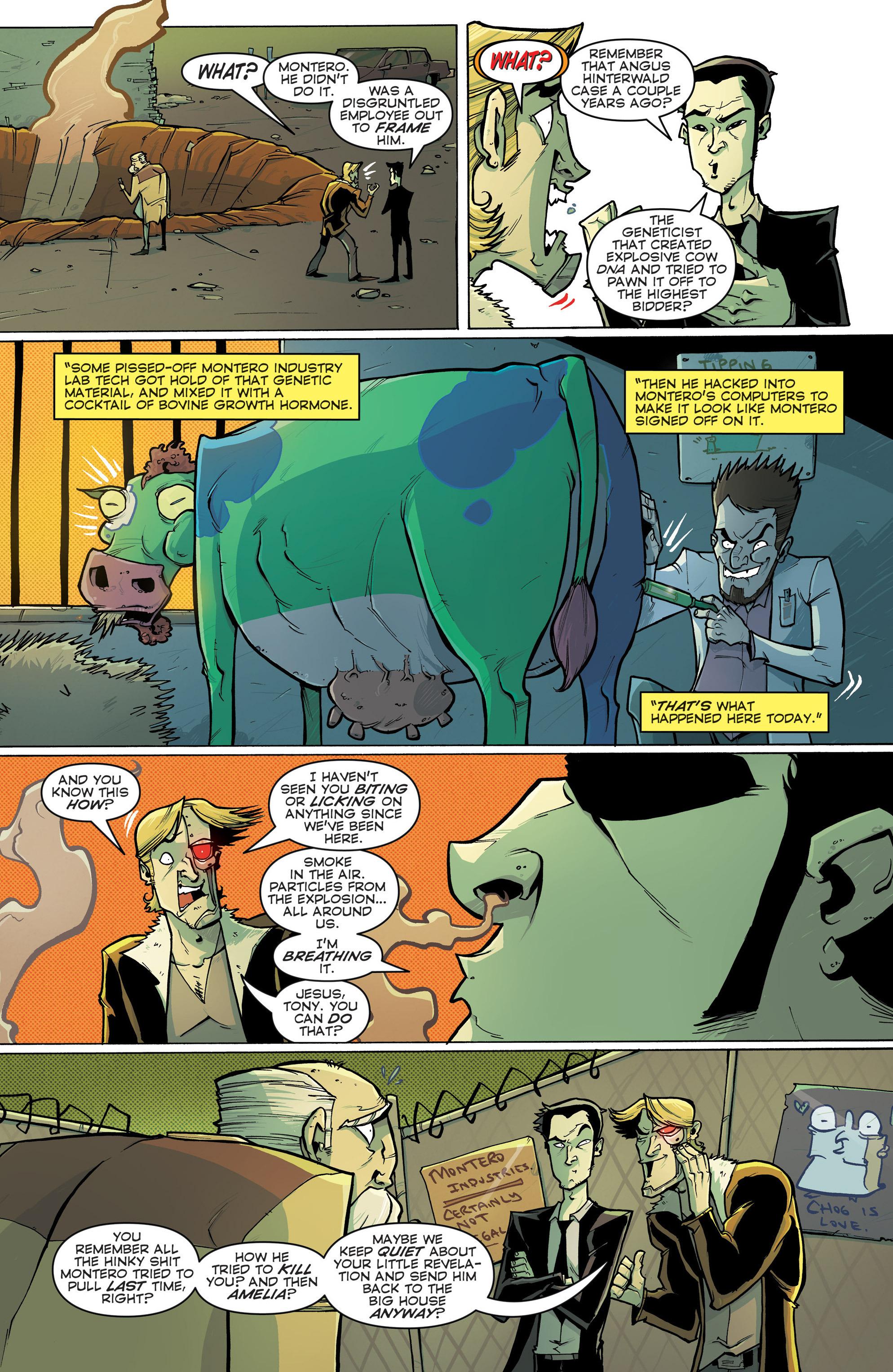 Read online Chew comic -  Issue #54 - 18