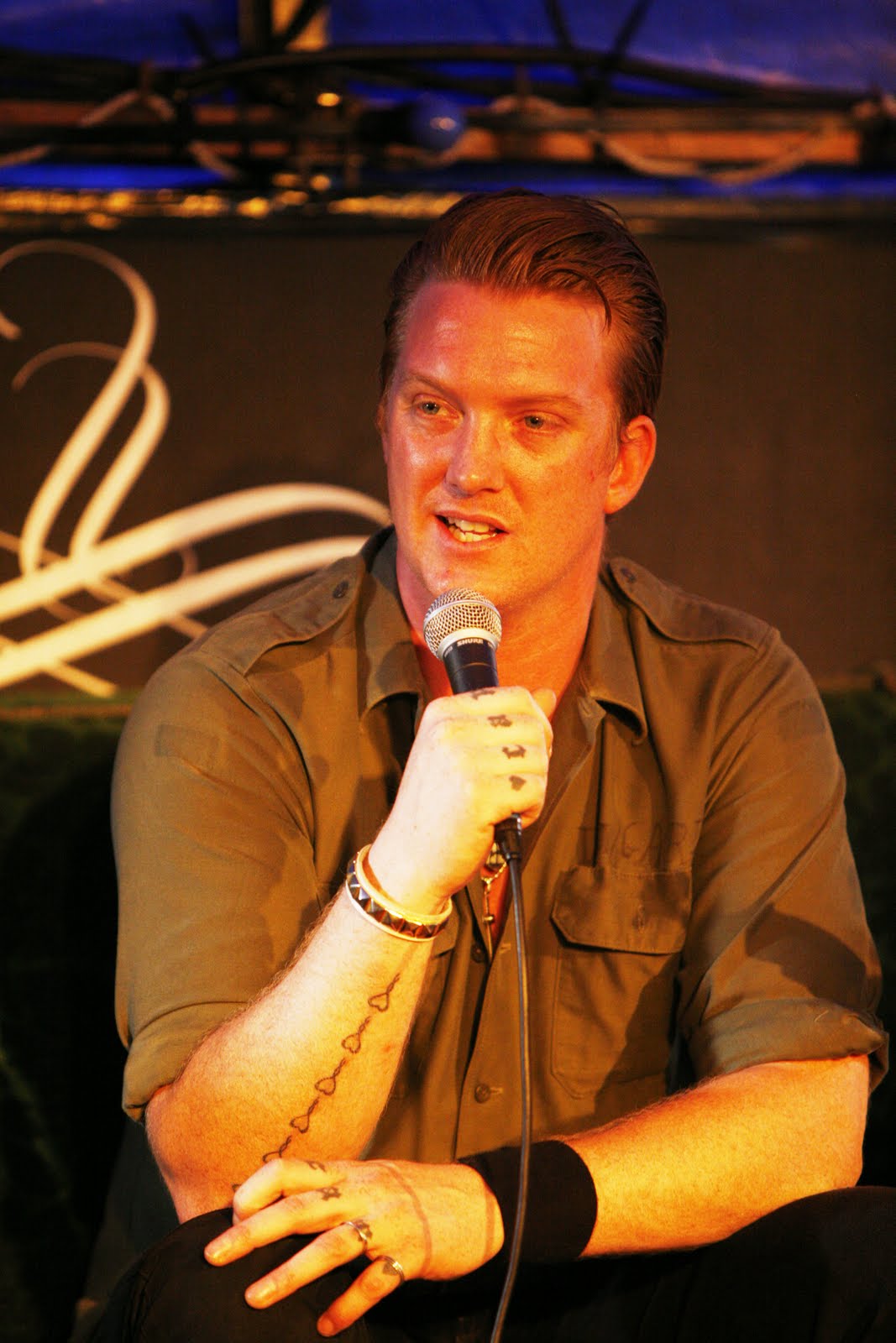 Bodypainting and Tattoos: Josh Homme Tattoos - Male Celebrity Tattoo Ideas