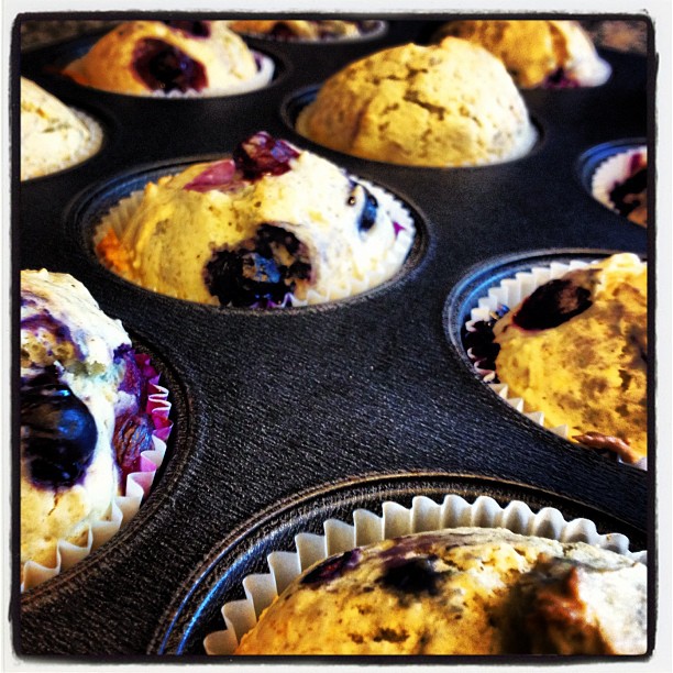 OC Mom Activities: Delicious Berry Muffins (Easy too!)