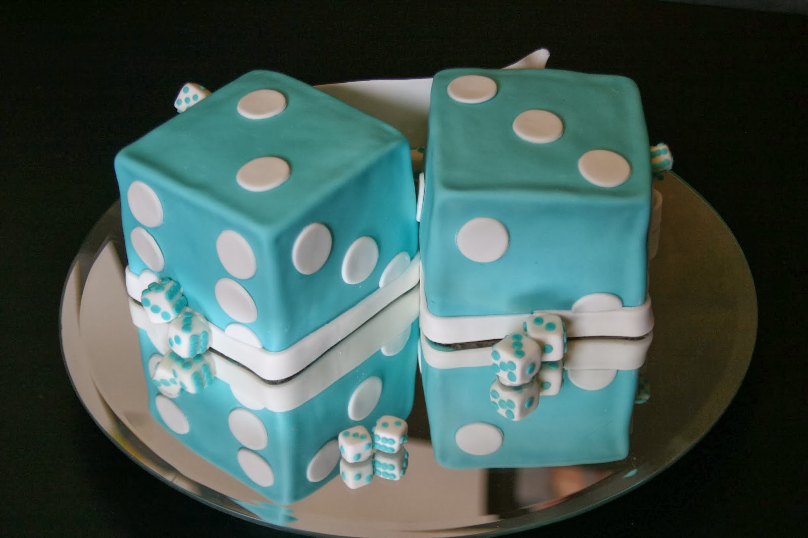 All Tiered Up Dice Birthday Cake