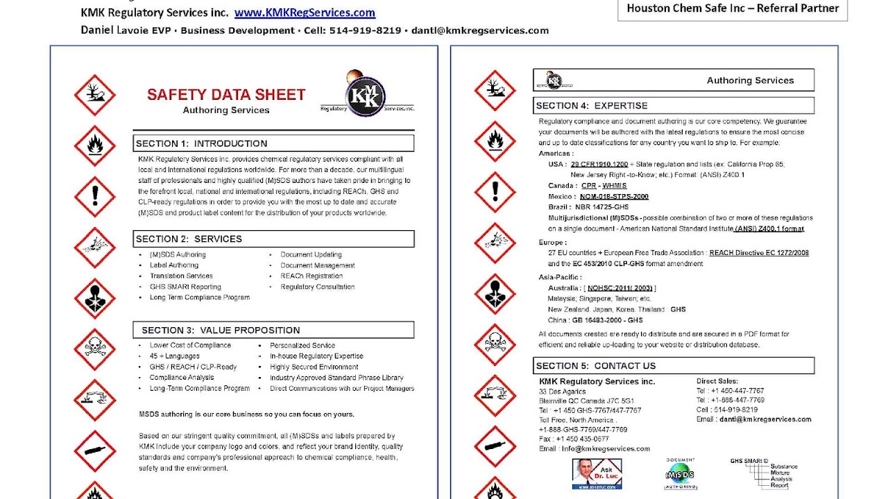 Windex Safety Data Sheet Index Choices