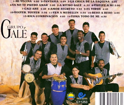 Grupo Galé Foto de Galé en portada de disco