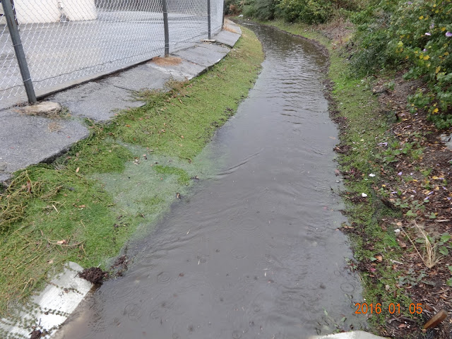 RAIN TRIGGERS MINOR MUD FLOW IN COLBY FIRE BURN AREA