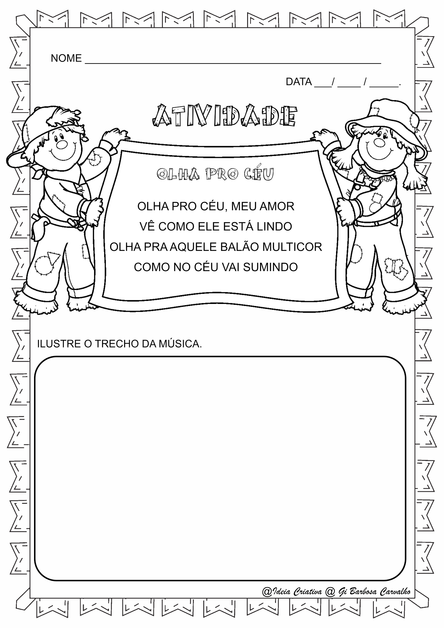 Poema De Festa Junina Infantil EDUCA