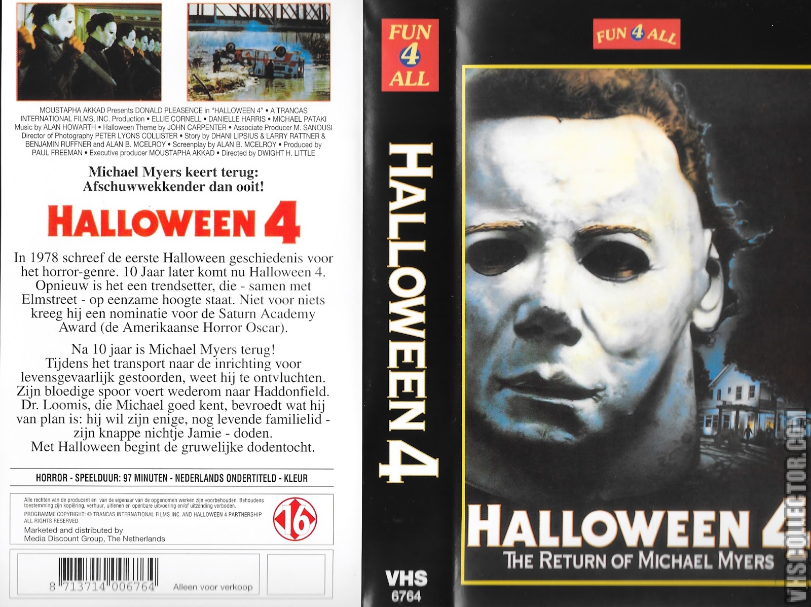 The Horrors of Halloween HALLOWEEN 4 THE RETURN OF MICHAEL MYERS (1988
