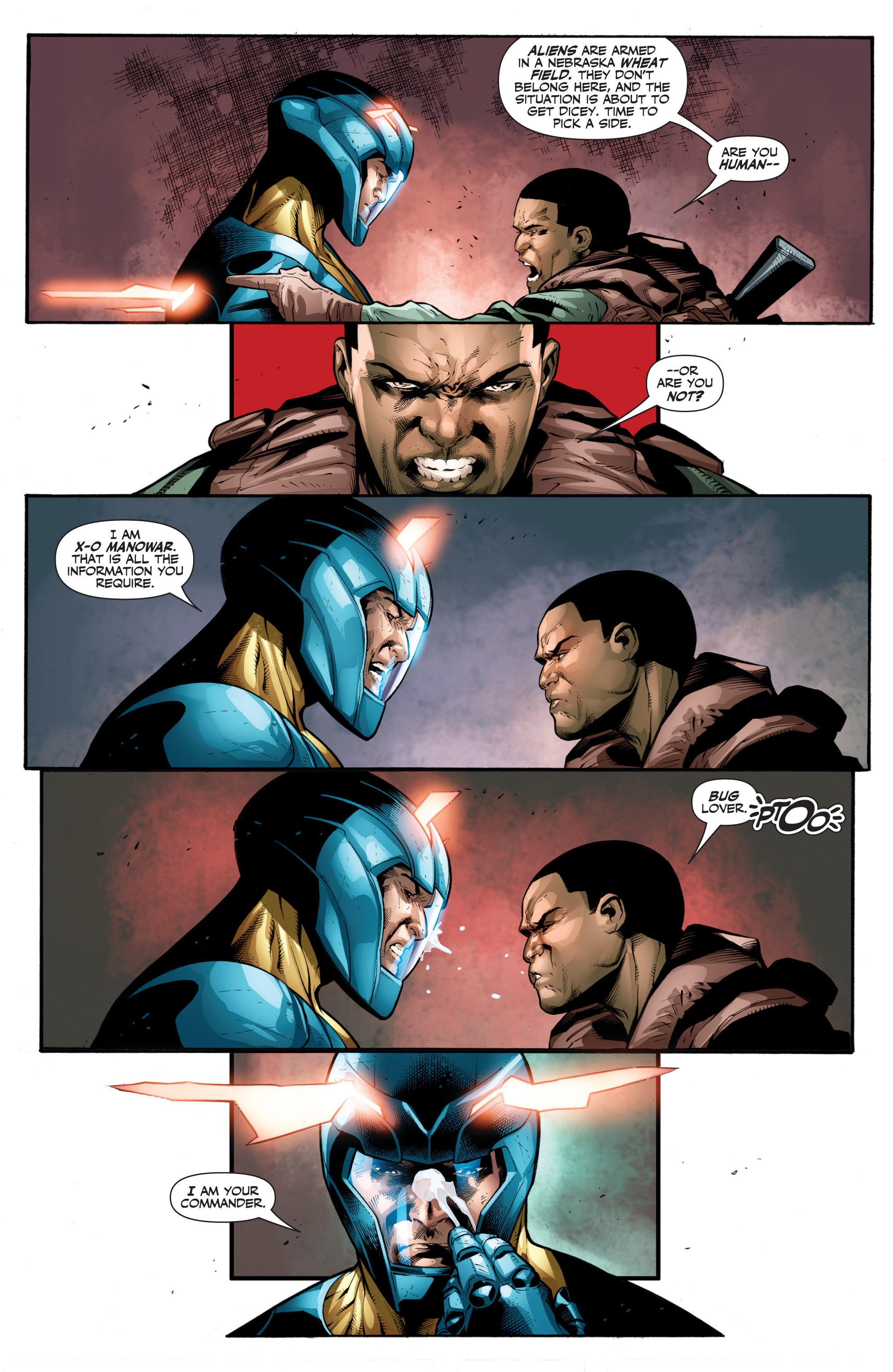 X-O Manowar (2012) issue 40 - Page 12