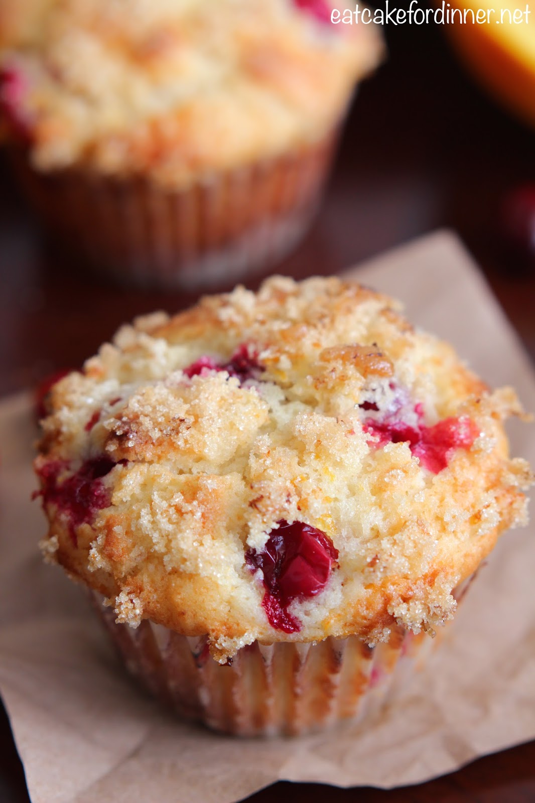 Eat Cake For Dinner: Orange Cranberry Muffins
