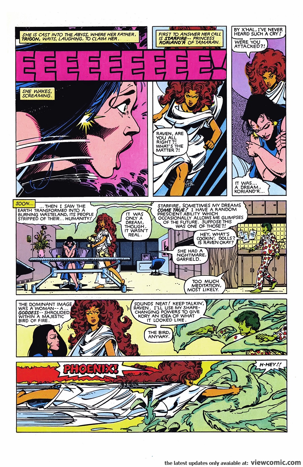 The Uncanny X Men And The New Teen Titans 36