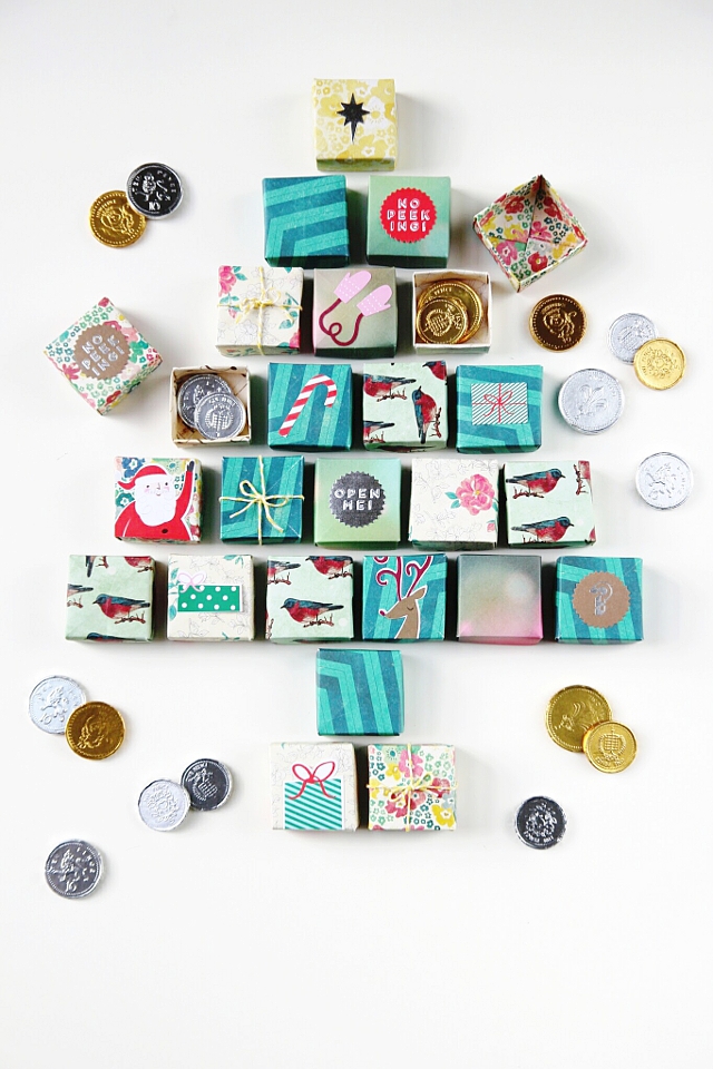 DIY ORIGAMI BOX ADVENT CALENDAR Gathering Beauty diy-origami-box-advent-calendar-gathering-beauty