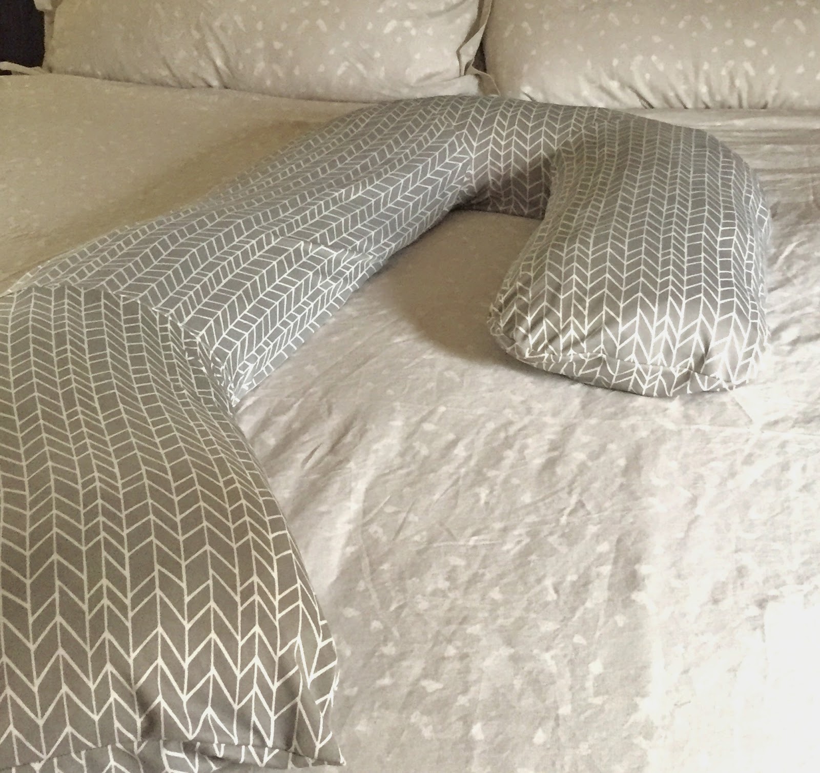 The Little Gray Nursery Pregnancy Pillows. Worth the Investment