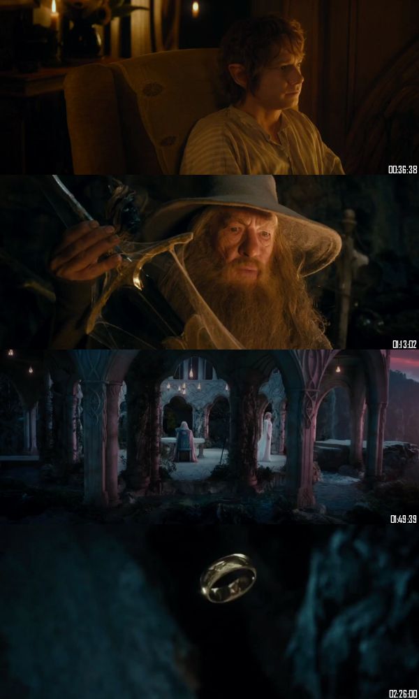 The Hobbit An Unexpected Journey 2012 BRRip 720p 480p Dual Audio Hindi English Full Movie Download