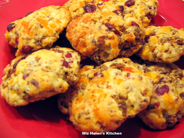 Cranberry Sausage Cookie at Miz Helen's Country Cottage