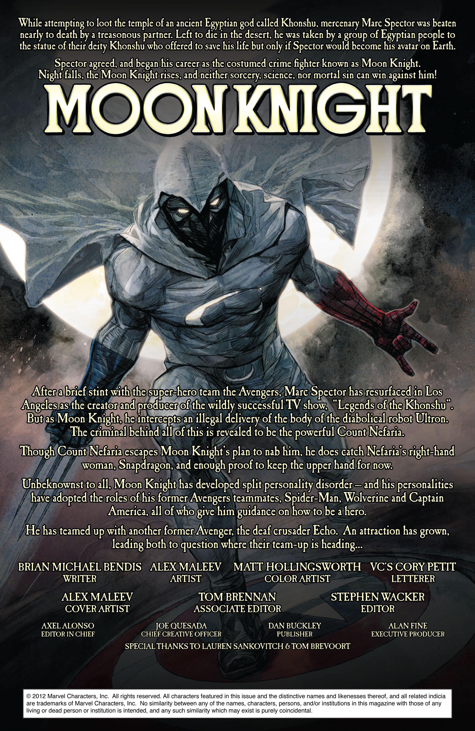 Moon Knight (2011) issue 8 - Page 2
