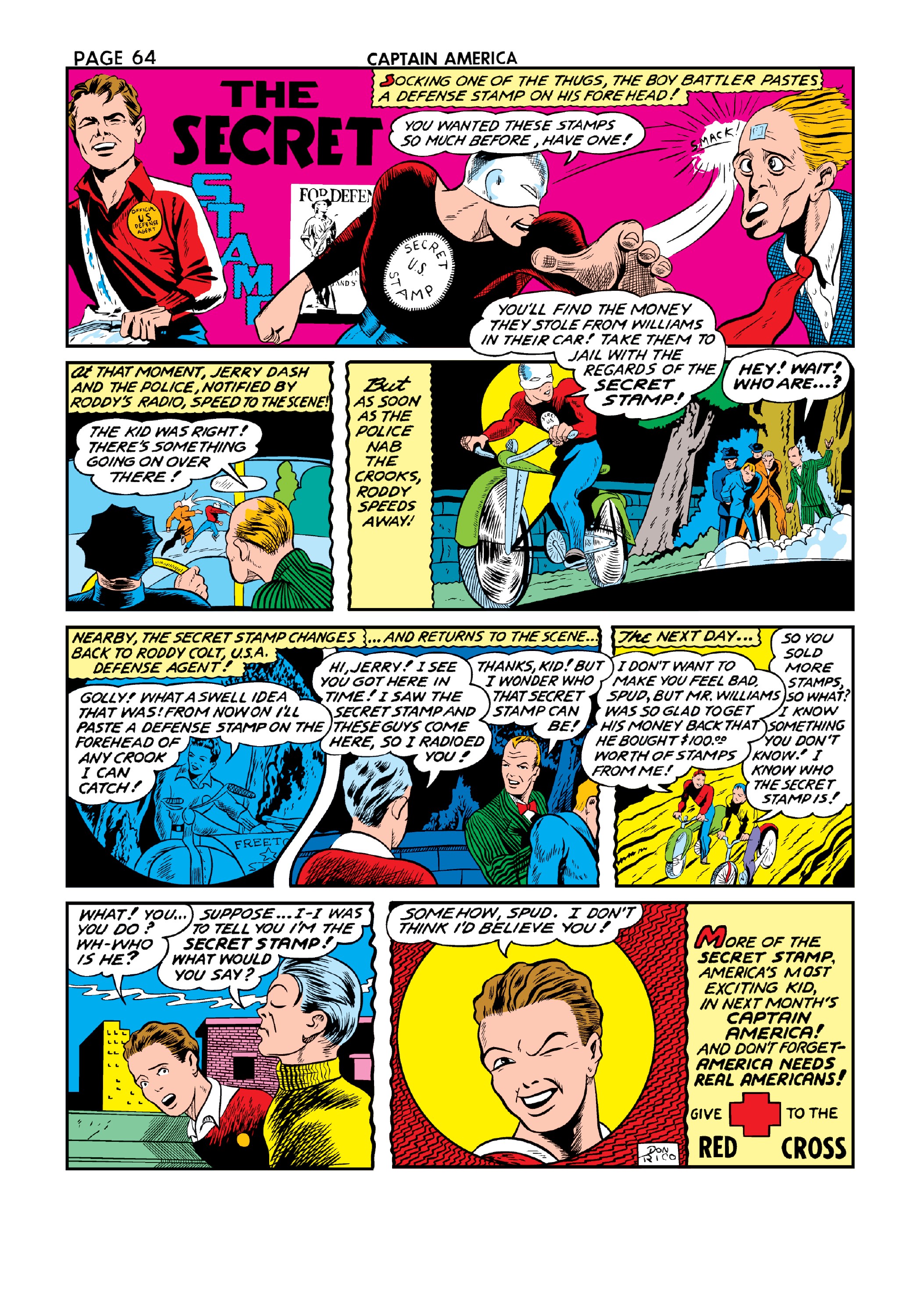 Read online Marvel Masterworks: Golden Age Captain America comic -  Issue # TPB 4 (Part 1) - 73