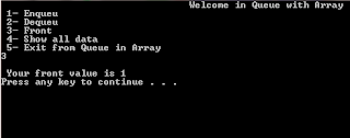 queue implementation in c++ programming using array ~ C++ Programming ...
