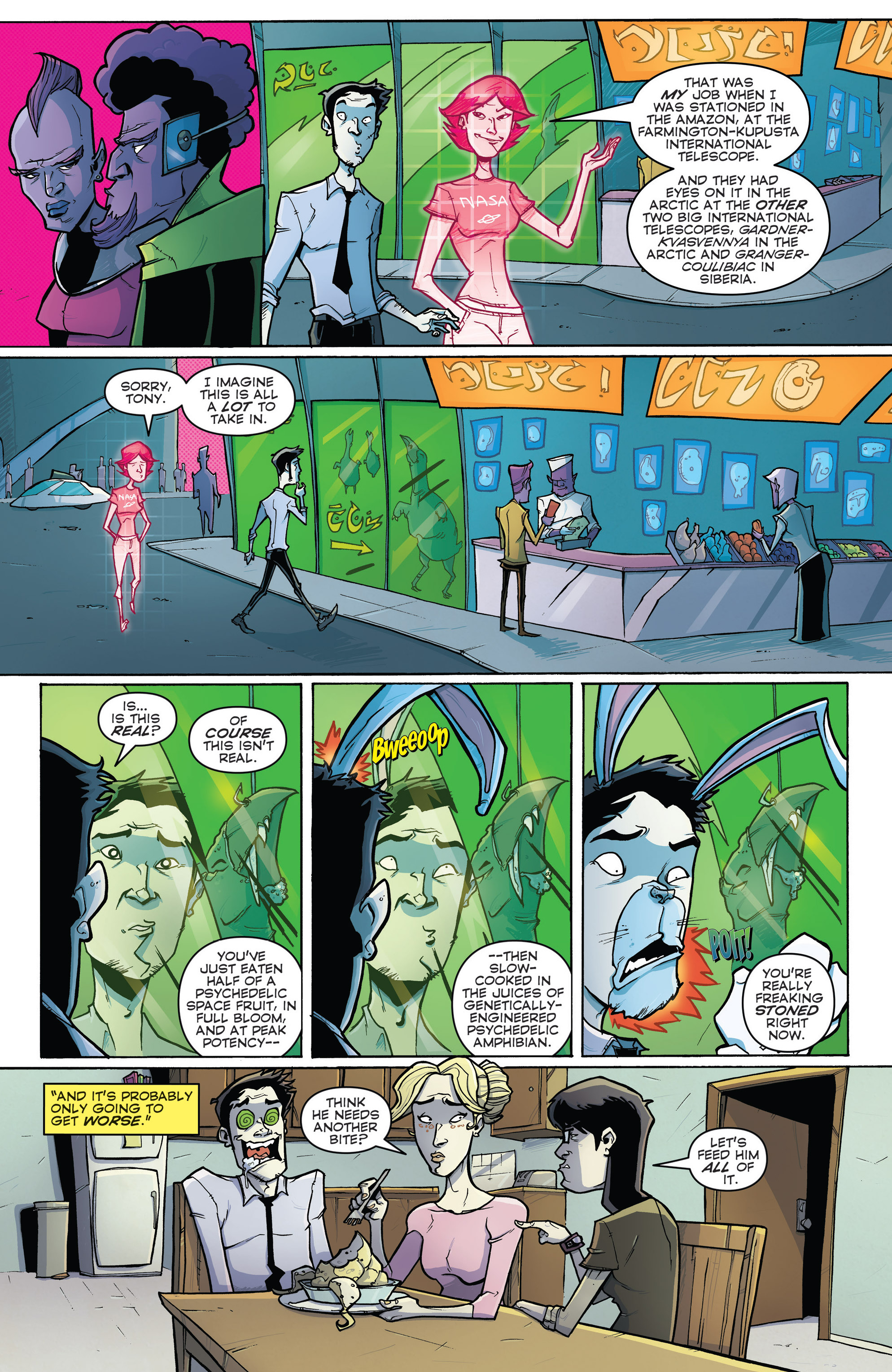 Read online Chew comic -  Issue # _TPB 8 - Family Recipes - 96