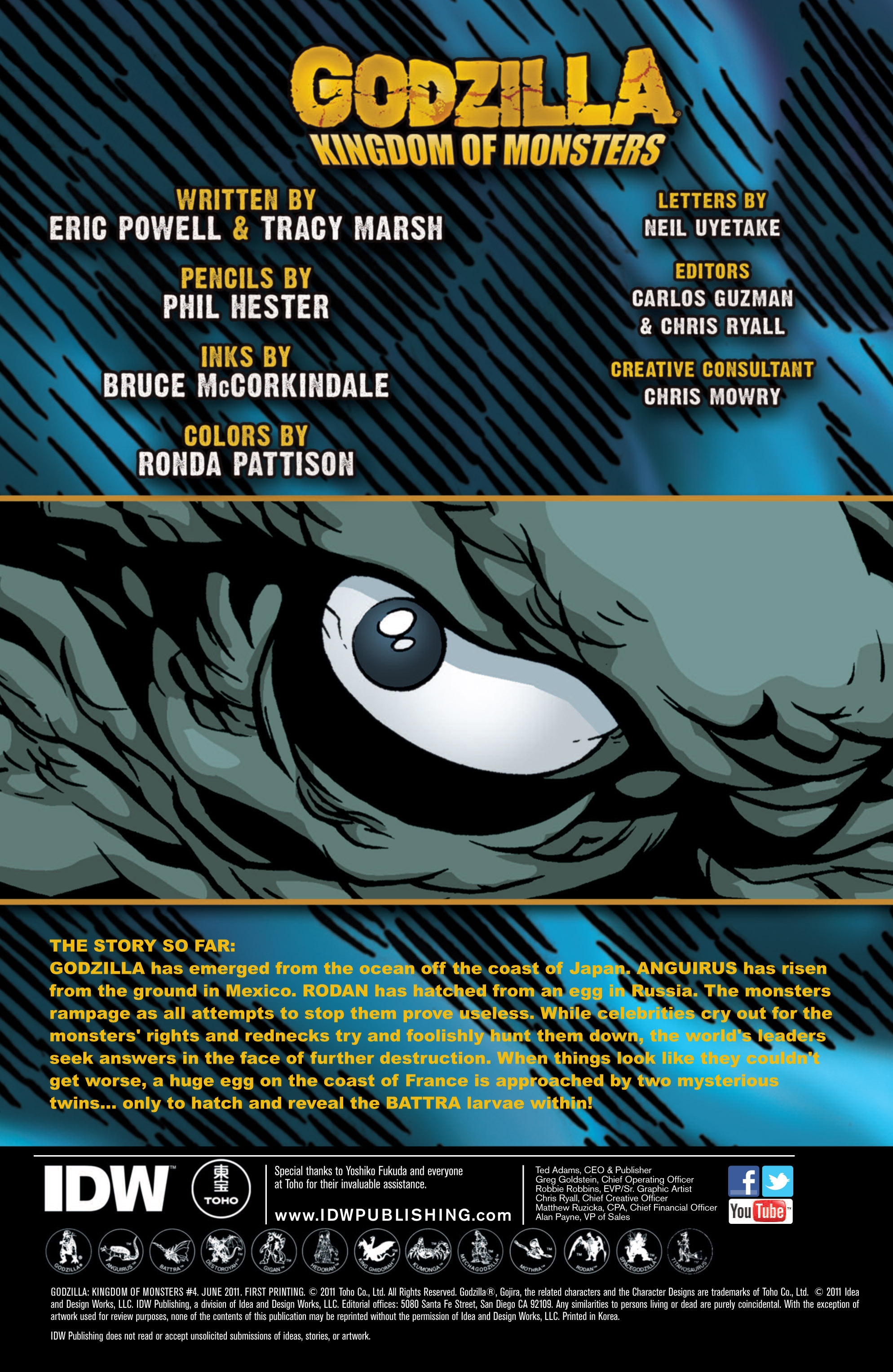 Read online Godzilla: Kingdom of Monsters comic -  Issue #4 - 3