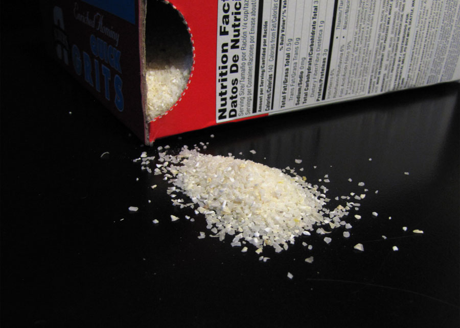 Smells Like Food in Here Albers Enriched Hominy Quick Grits