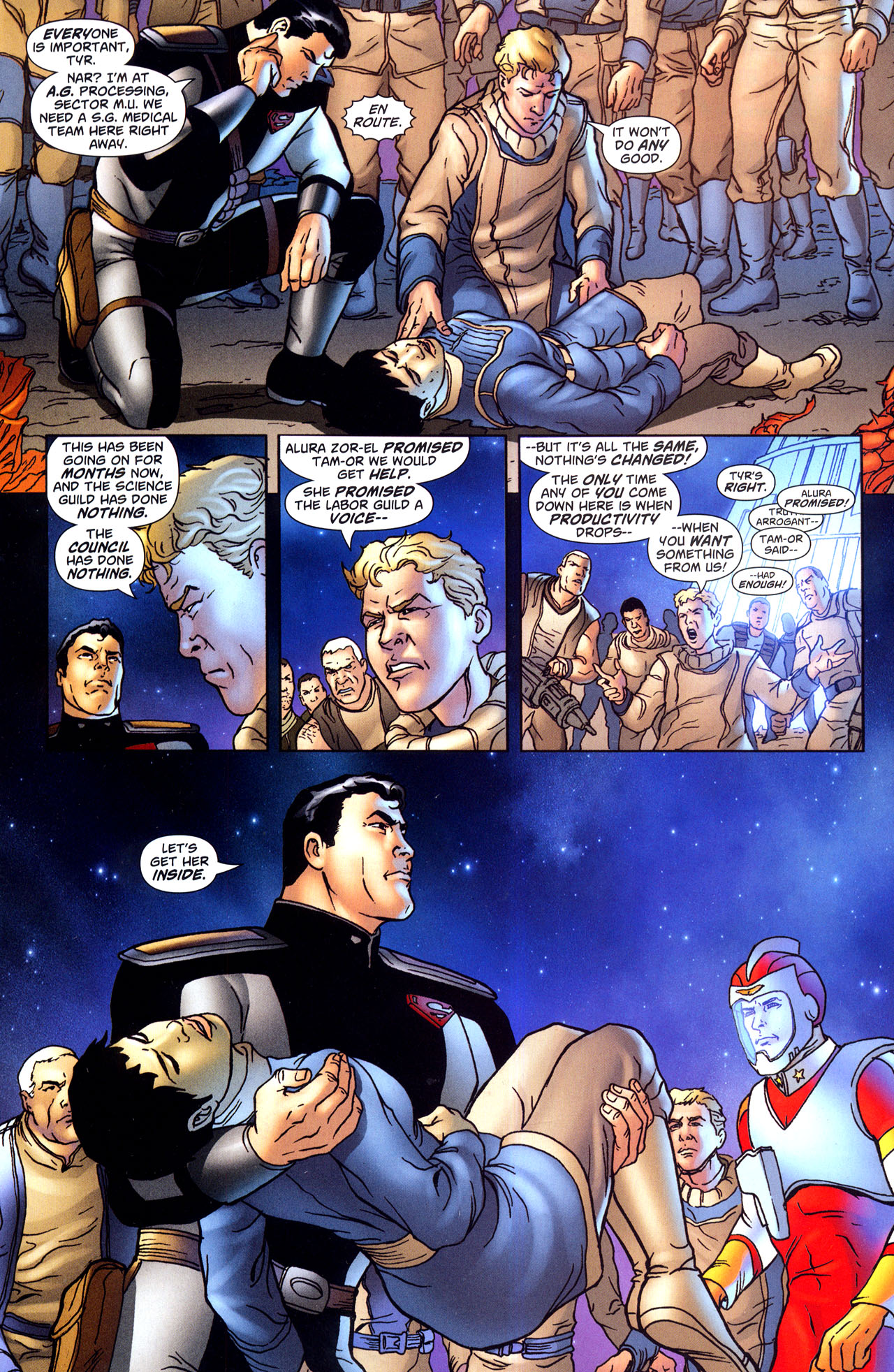 Read online Superman: World of New Krypton comic -  Issue #10 - 10