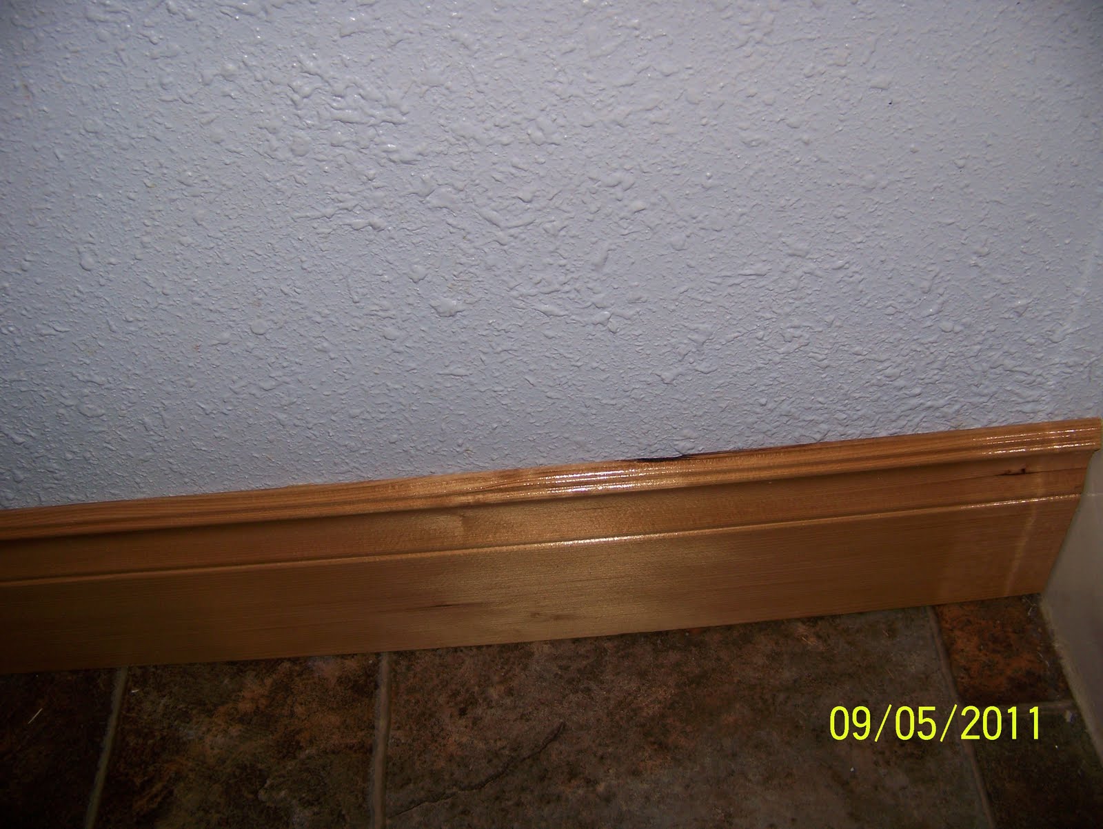 Quilting Ranny's Ramblings Craftsman Home Challenge (Baseboards)