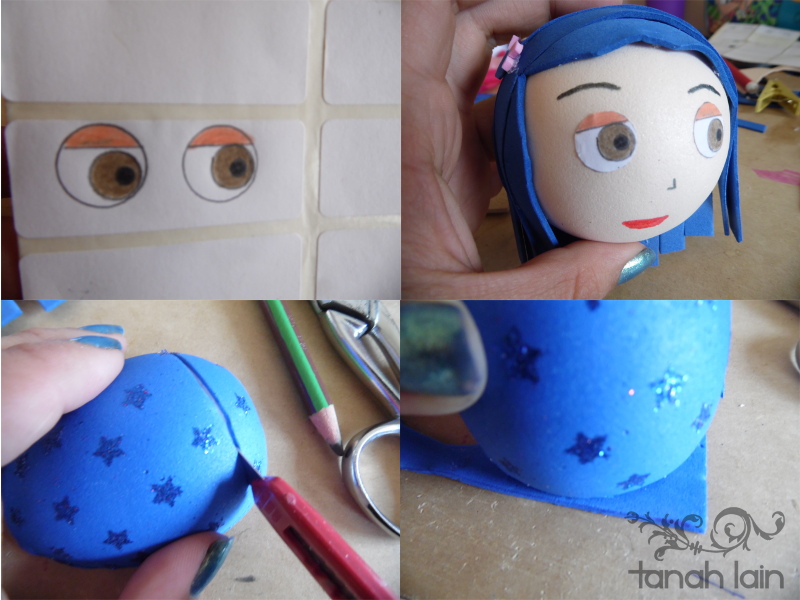 Cuadro Coraline DIY
