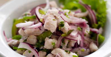 receta de ceviche de reineta peruano