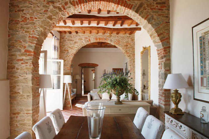 ESTILO RUSTICO: CASA RUSTICA EN EL NORTE ITALIANO