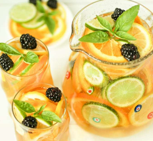 SPARKLING CITRUS SANGRIA  #sangria #drink #cocktail #citrus #smoothie