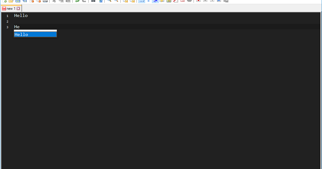 How to disable word editing a Notepad++ text document