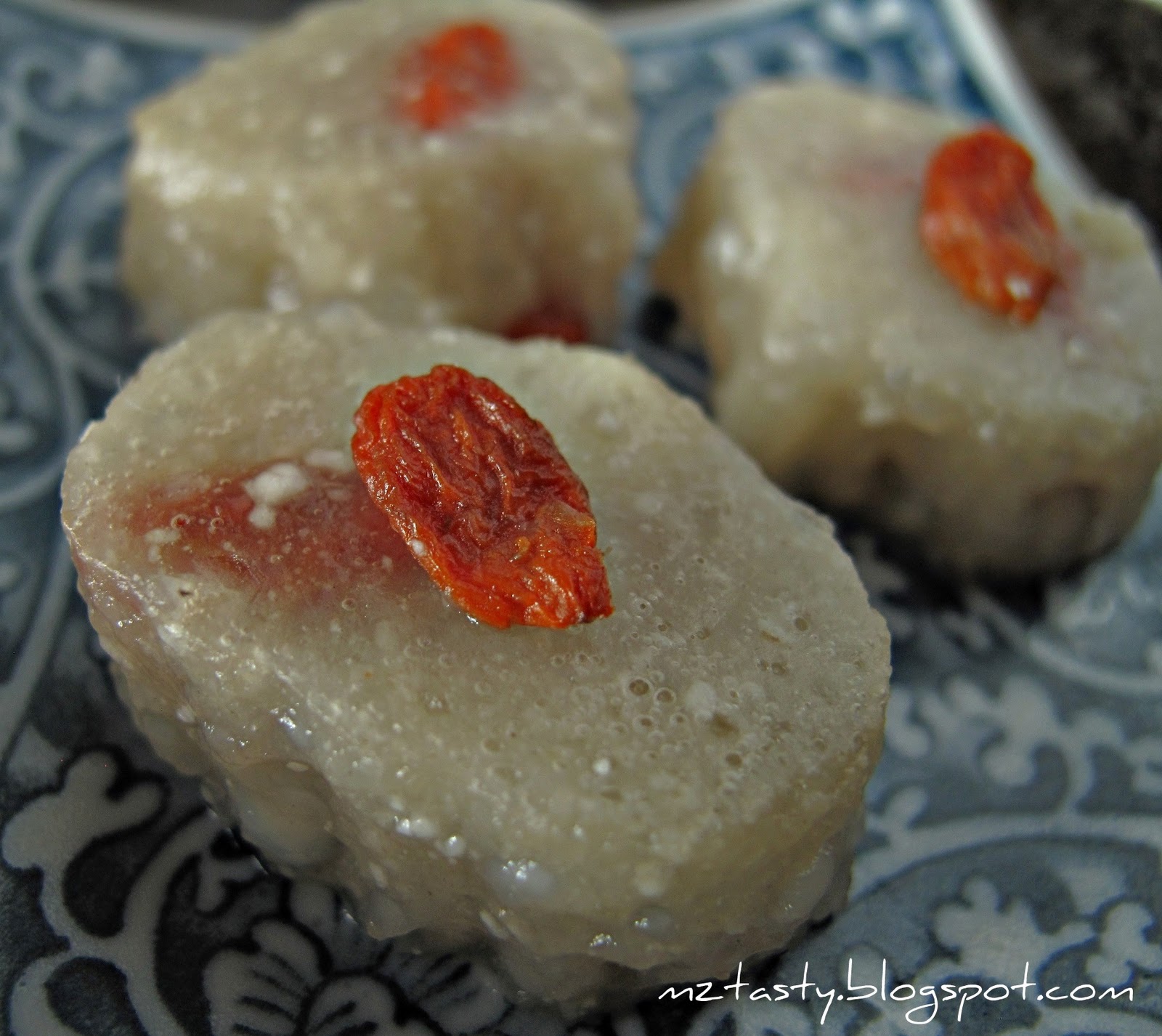 MzTasty's Kitchen, Savor The Flavor Water Chestnuts Jelly/Ma Ti Gao