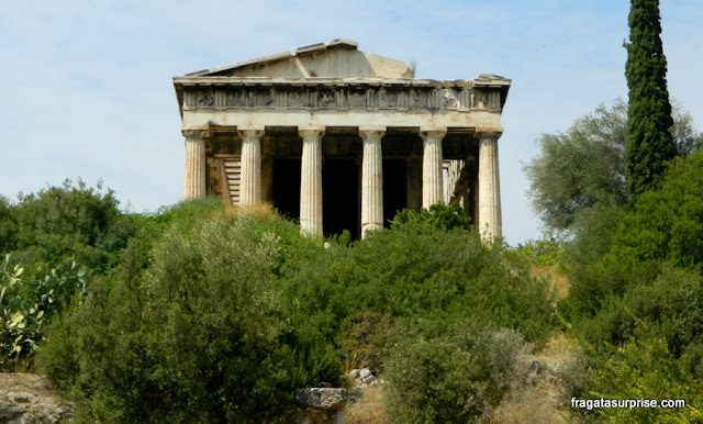 Atenas - Ágora Antiga, Templo de Héfesto ou Theseion