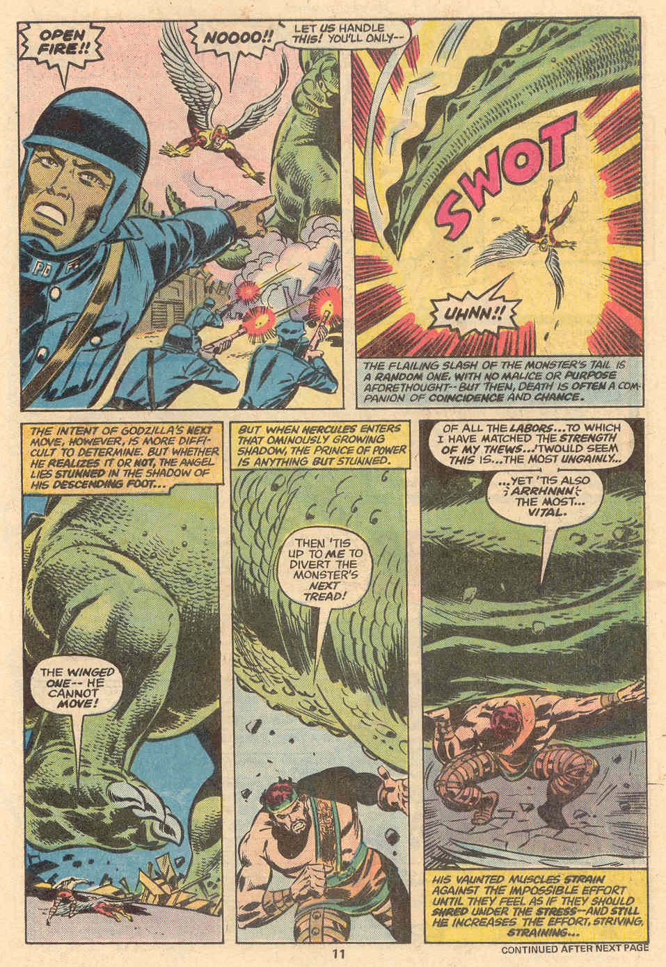 Read online Godzilla (1977) comic -  Issue #3 - 8