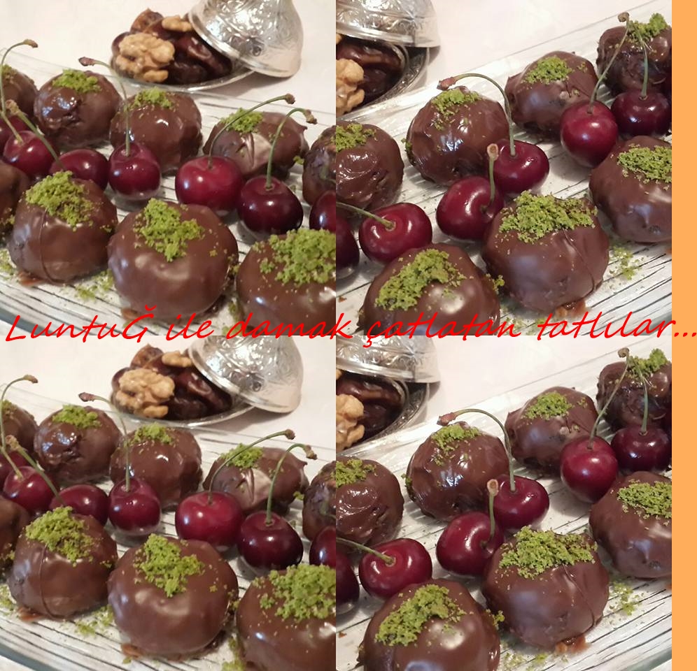 ÇİKOLATA KAPLAMALI HURMA CUPCAKE YAPILIŞI LUNTUĞ