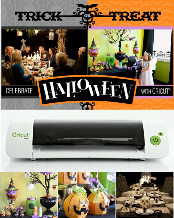 Halloween Party ideas and DIY Crafts with Cricut
