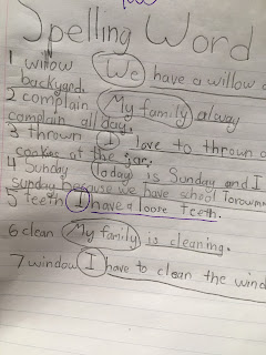 Make Spelling Meaningful individualized spelling test