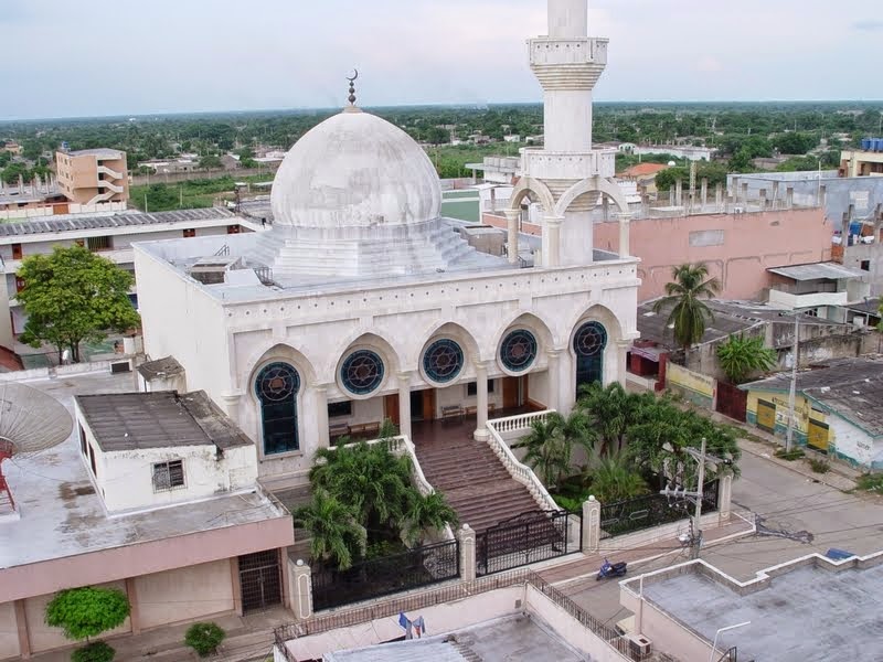 Mezquita árabe en la ciudad de Maicao