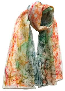 Handmade scarf by Mimi Pinto