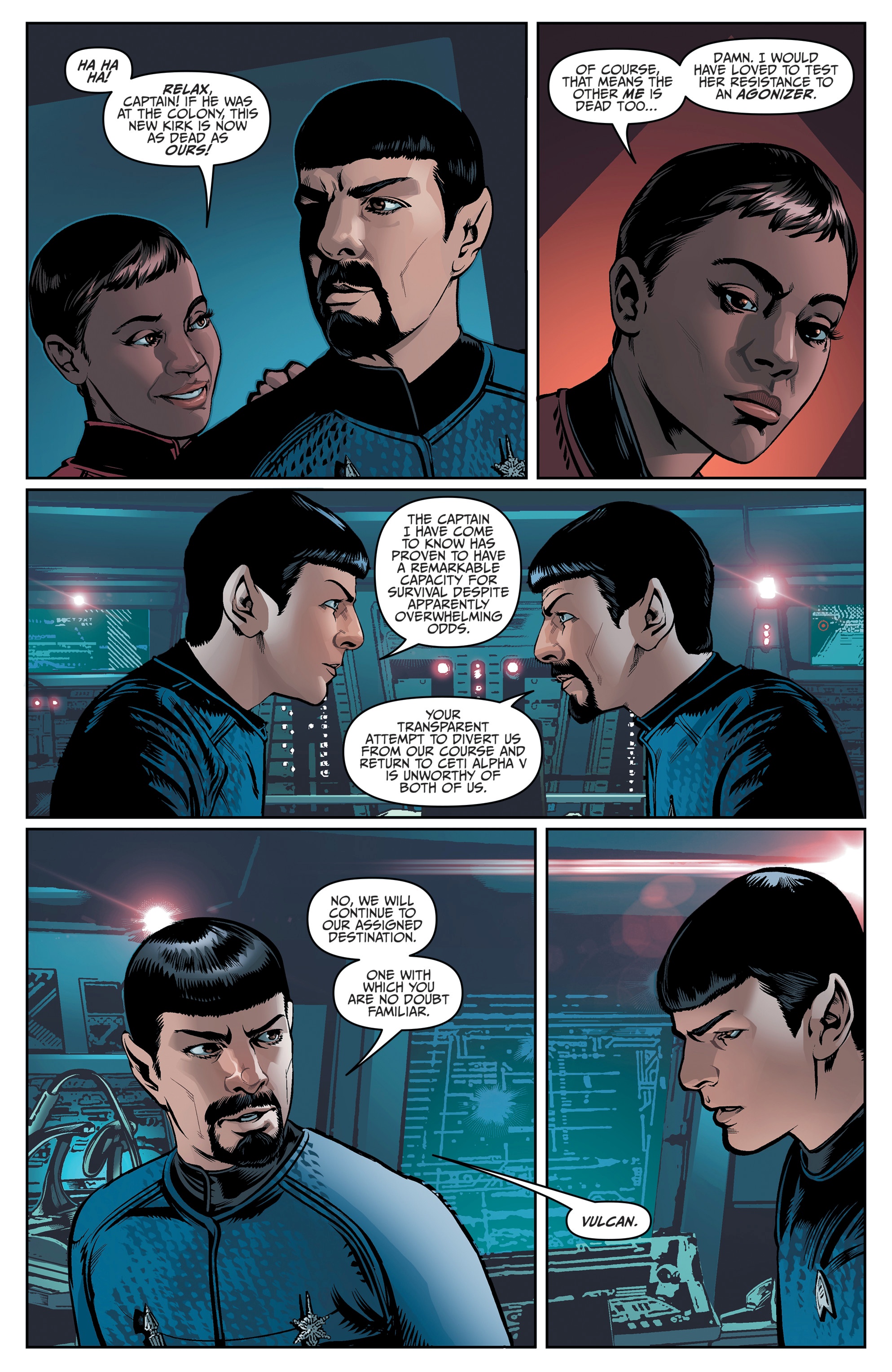 Read online Star Trek (2011) comic -  Issue #51 - 10