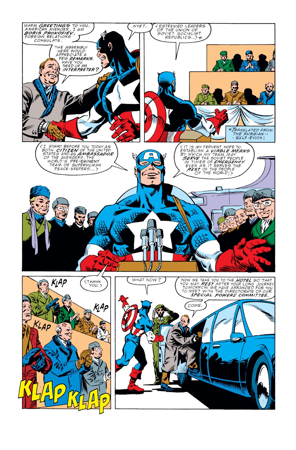 Read online Captain America (1968) comic -  Issue #353 - 5