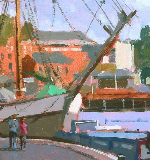 Painting on Bristol