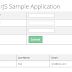 AngularJS Sample Application - 3